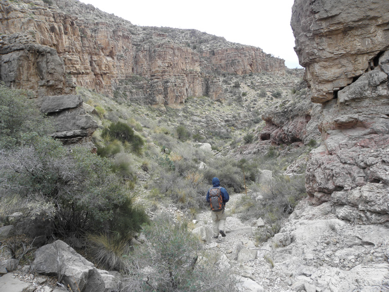 44-Ed_hiking_through_the_canyon