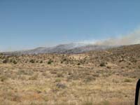 01-view_entering_Hualapai_reservation_around_0930am-caused_by_dry_lightning_strike_the_night_before