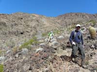 19-Ed_Lehman_and_Jenn-look_at_what_we've_come_down_so_far-drop_1500_feet_in_one_mile