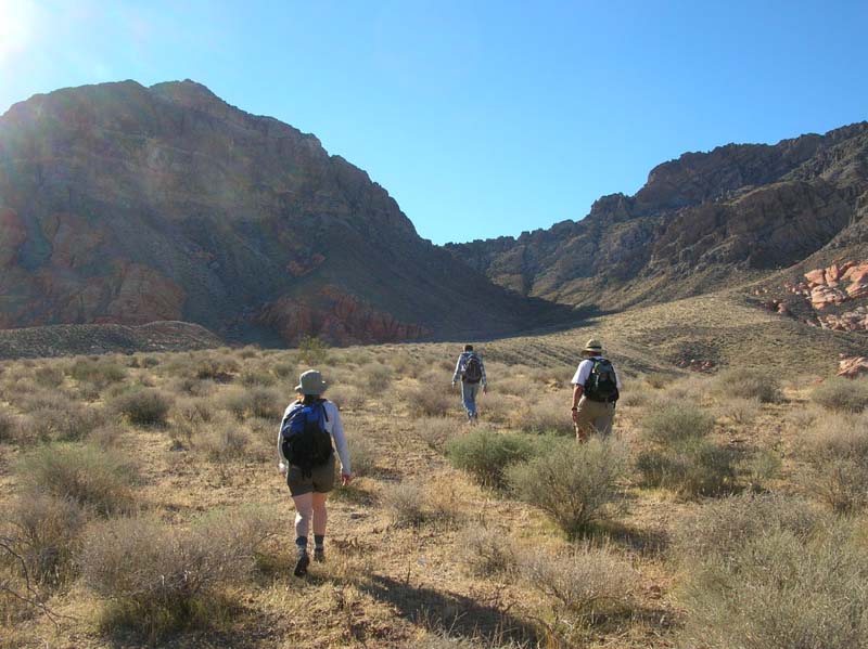 10-Alda_Walter_Joel_trekking_across_the_desert