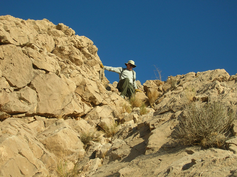 68-Dad_making_his_way_down_a_steep_section