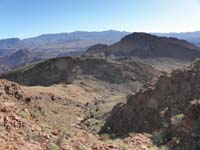 07-heading_down_drainage-Hoover_Dam-Bridge_Benchmark_to_upper_right