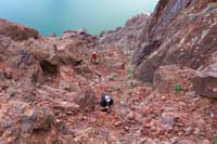 19-looking_back_to_Collin_and_Beau-steep_terrain,some_loose,but_mostly_solid