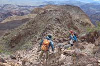 23-Ed_and_Luba_traversing_ridge_to_our_destination