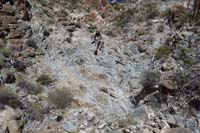 51-John_scrambling_down_dry_waterfall_section