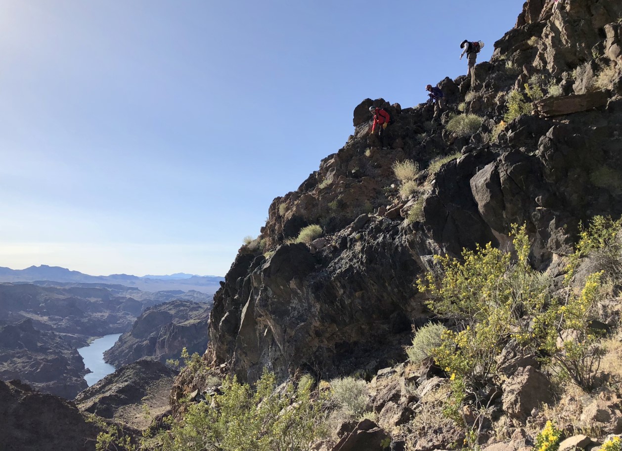 08-Ed,Luba,me_scrambling_down-from_Laszlo