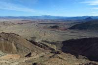 45-scenic_view_from_Unity_Peak-looking_SE-vehicle_below_near_Lake_Mead_Blvd