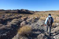 03-Kenny_leading_the_way_down_the_wash