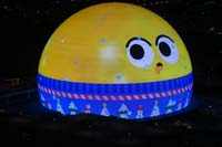 42-Sphere_Emoji_in_a_winter_sweater_waking_up_to_eat_snowflakes