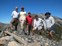 21-Joel_Nasrin_Andy_Kahmien_Chris_on_Mummy's_Toe-10,933_feet_elevation