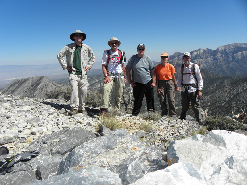 36-group_on_McFarland_Peak-me_Jim_Brett_Luba_Ed