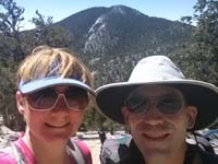 02-Kristi_and_I_with_Fletcher_Peak_in_background