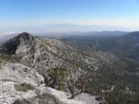 21-scenic_view_from_South_Sister-looking_NE-North_Sister,Lee_Canyon_Rd