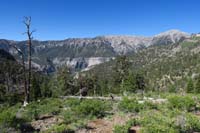 03-looking_back_to_ridge_for_SLT_leading_to_Mt_Charleston_to_right-amazingly_very_clear_day