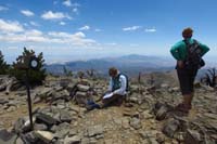 38-Kenny_and_Mommy_on_the_peak-Mommy_enjoys_the_view,Kenny_signs_the_registry
