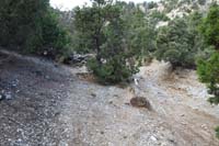 18-about_500_feet_from_Blue_Tree_62,trail_is_wiped_out_by_TS_Hilary_flood,now_to_find_it