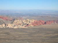39-Calico_Hills_and_strip_and_Lake_Mead_from_peak