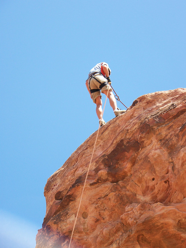 Rappelling