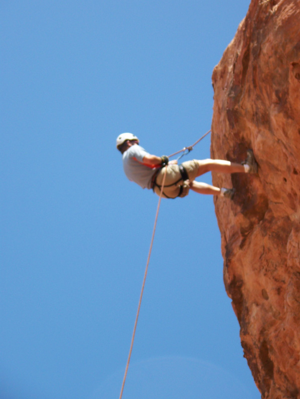 Rappelling