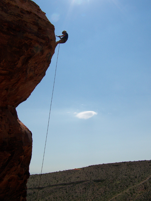 Rappelling