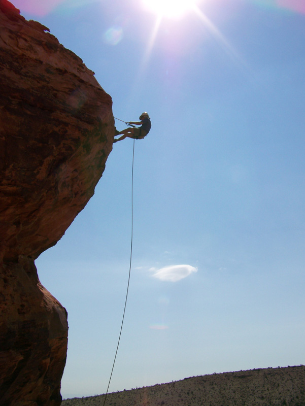 Rappelling