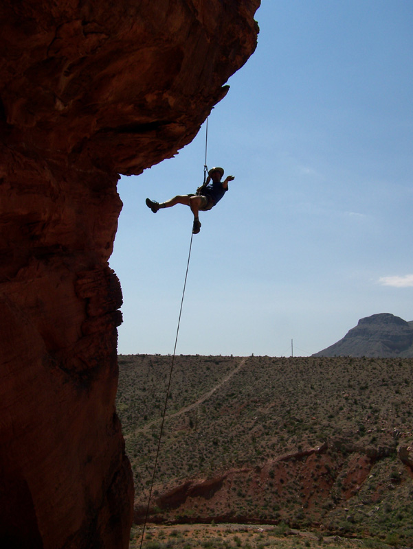 Rappelling