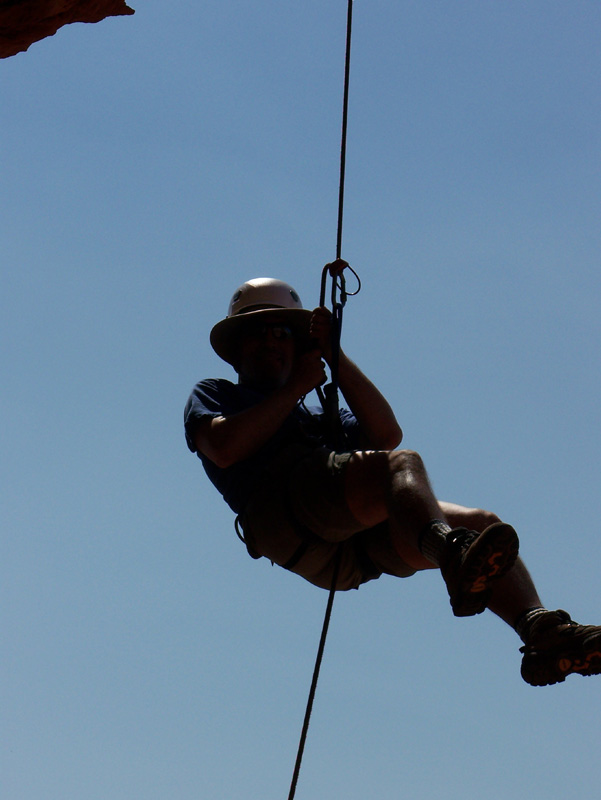 Rappelling