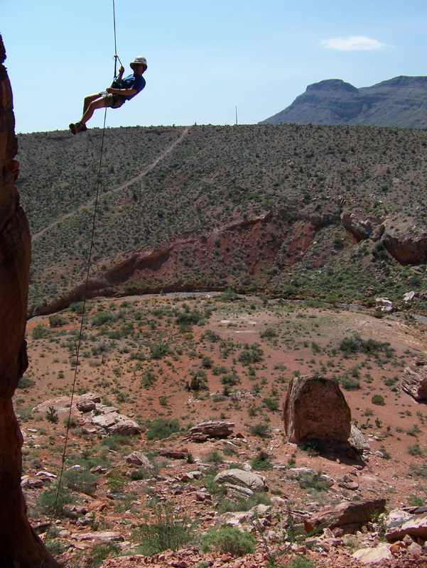 Rappelling