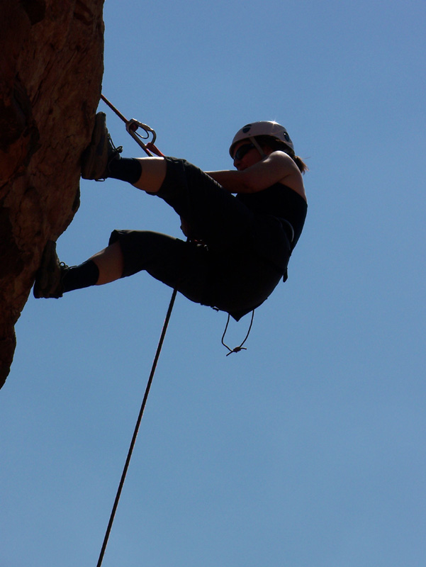 Rappelling