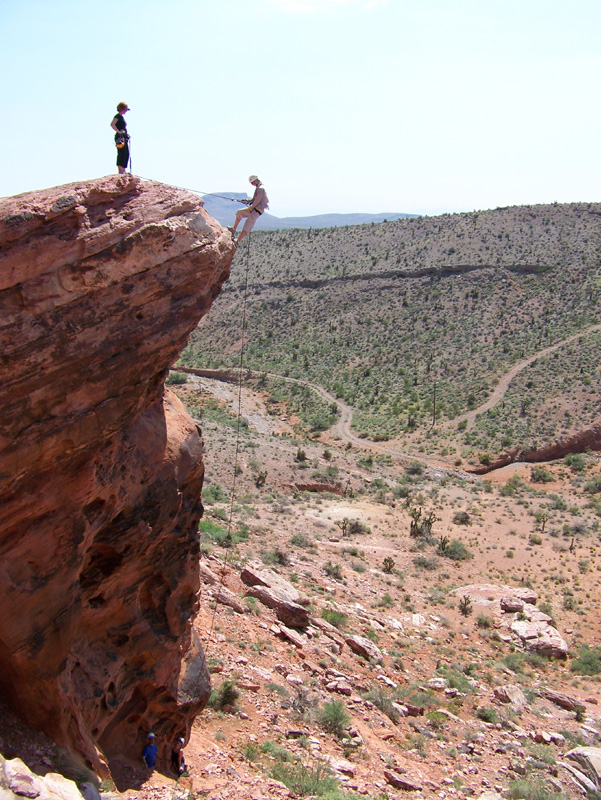 Rappelling