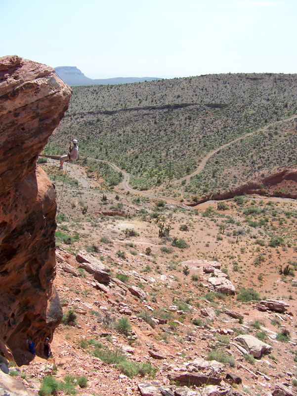 Rappelling