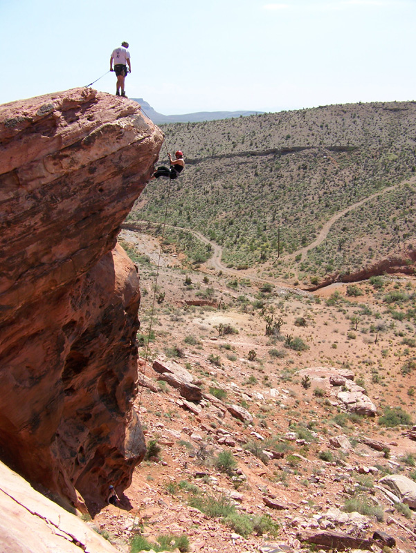 Rappelling