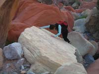 06-Carroll_climbing_over_a_boulder