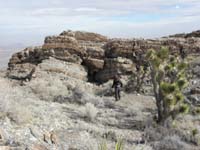 26-Peppe_exploring_area-neat_rock_formations