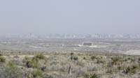 097-hazy_view_of_Las_Vegas_Strip-Stratosphere_to_Mandalay_Bay-Red_Rock_Resort_Casino_in_foreground