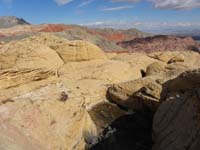 42-view_from_Calico_Tank_South_towards_Calico_Tank_Peak-Damsel_in_far_left