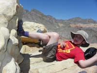 34-Kenny_relaxing_on_the_peak