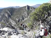 33-group_heading_down-lots_of_scree_and_lots_of_brush_if_you_don't_hit_scree_correctly