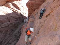 30-difficult_use_of_tiny_ledges_to_get_between_Redcap_Peaks