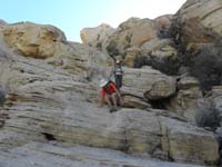 41-Susan_and_Lori_scrambling_down