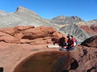 24-Kenny_on_the_peak_with_another_little_pond-he_was_very_happy_to_find_the_registry