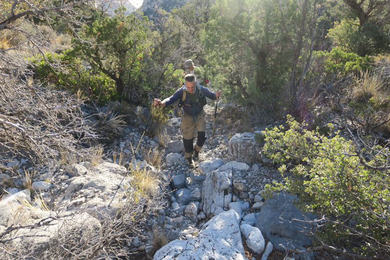 03-hiking_up_drainage_through_brush