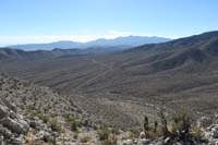 07-scenic_view_from_peak-looking_SE-futher_up_Lucky_Strike_Rd,distant_La_Madre_Mountains