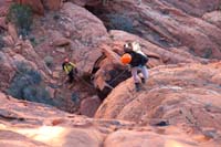 27-Mark_rappelling_with_Richard_belaying
