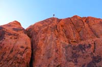 35-looking_up_to_Luba_starting_big_wall_rappel