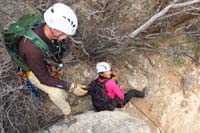 23-Cheryl_excited_to_start_the_rappel