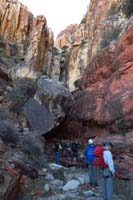 73-scenic_view_looking_up_Indecision_Canyon_with_group