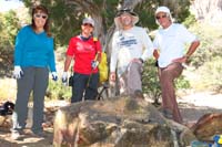 21-our_group_at_our_next_assigned_rock-Ann,Penny,me,Laszlo-after