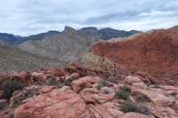 09-scenic_view_from_peak-looking_NW-Turtlehead_Peak_and_La_Madre_Mountains