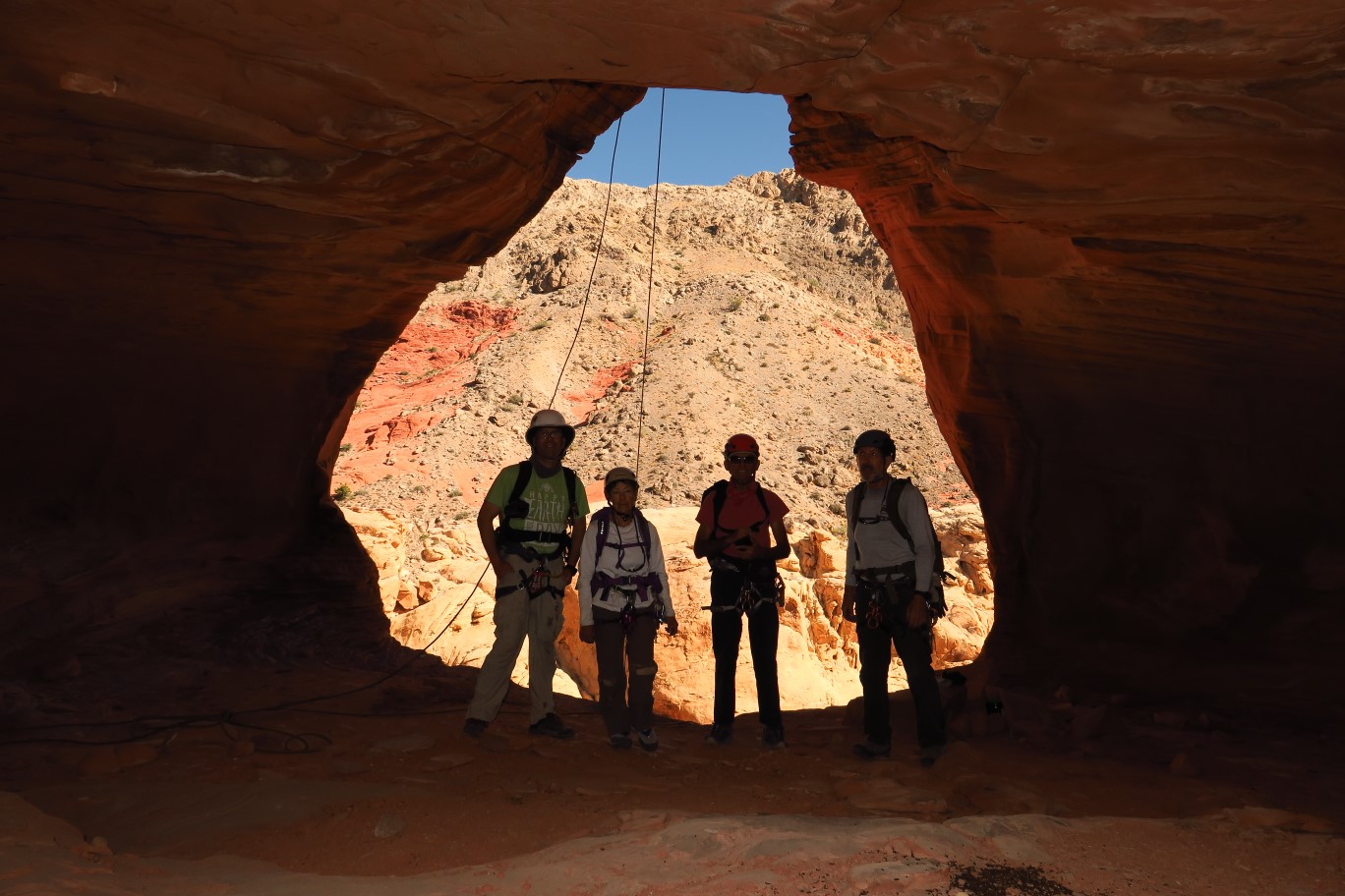 34-me,Luba,Richard,Ed_inside_Calico_Cave